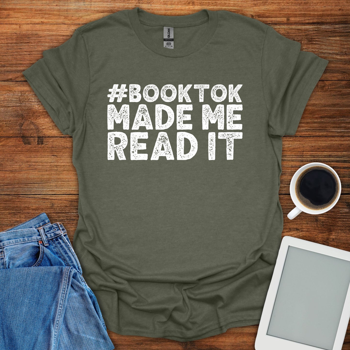 #booktok Made Me Read It Tee