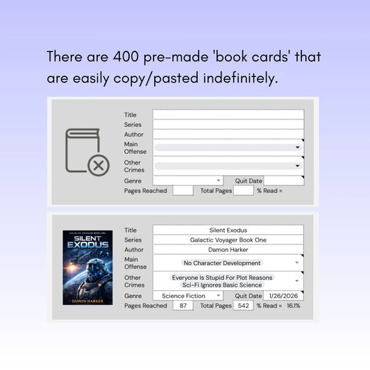 Bookwrecked - The DNF Tracker