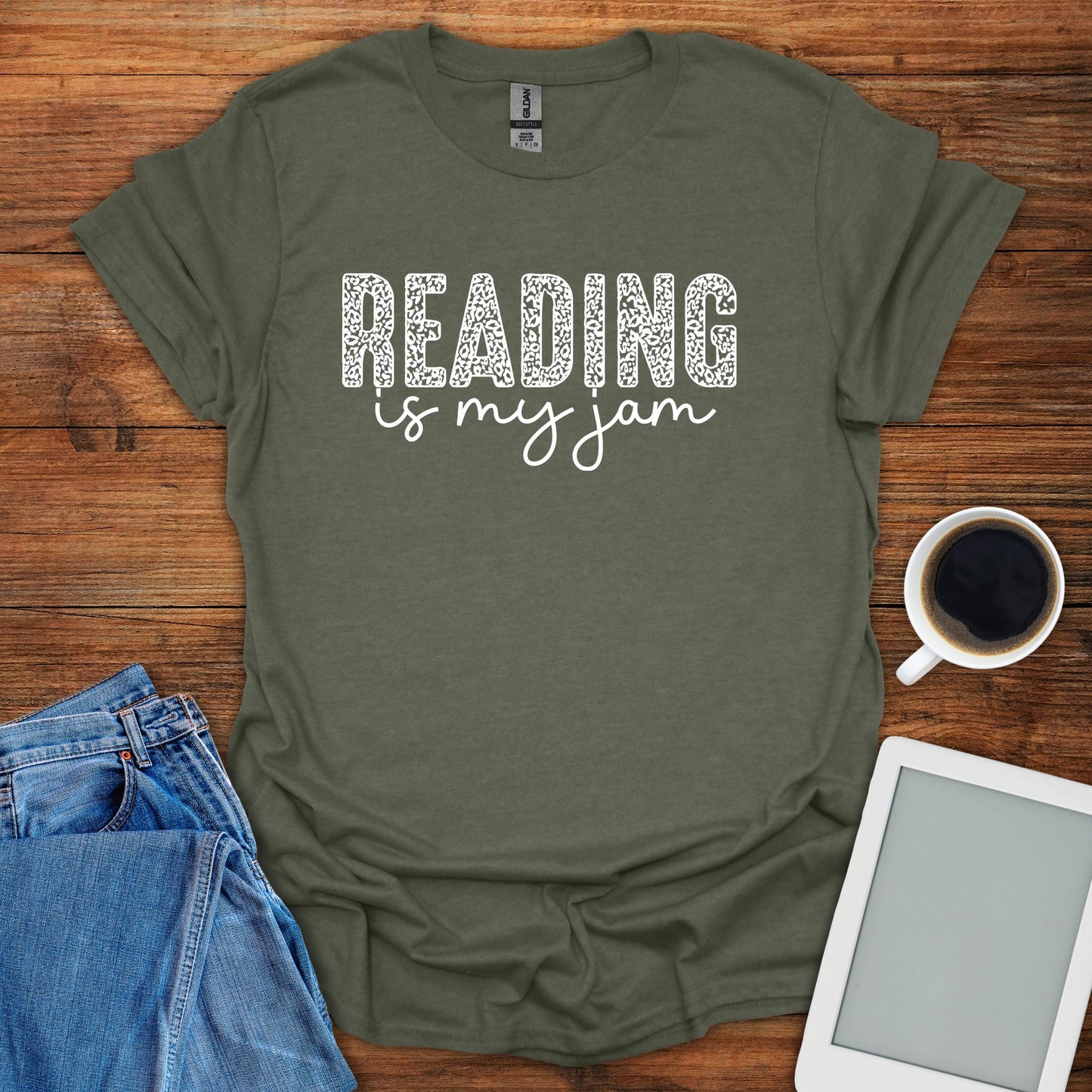 Reading Is My Jam Tee