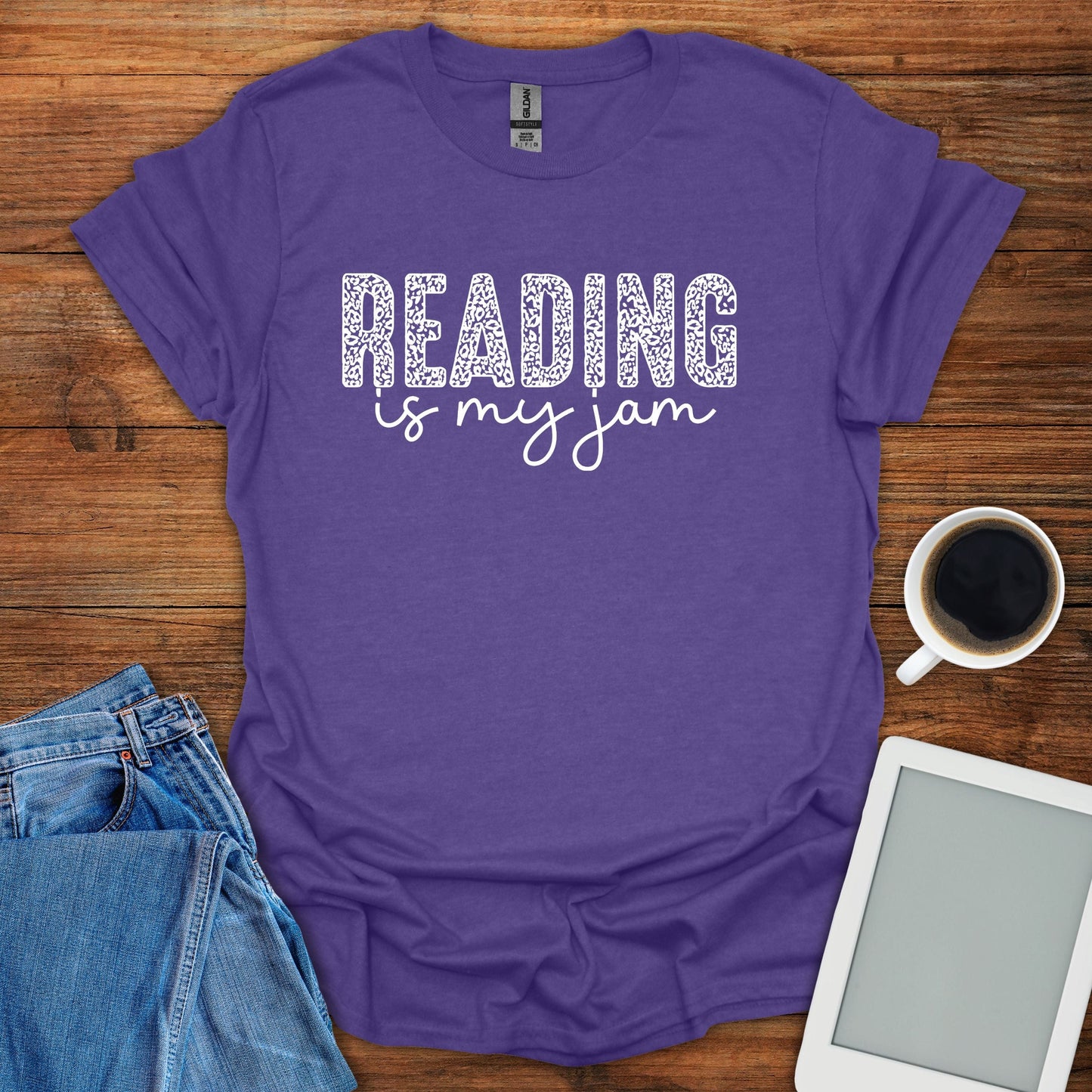 Reading Is My Jam Tee