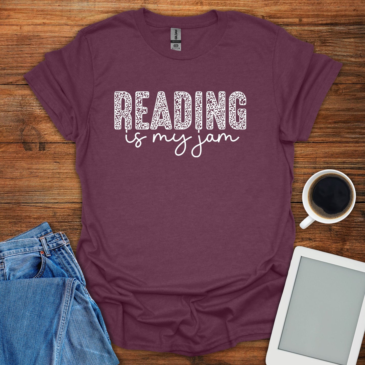 Reading Is My Jam Tee