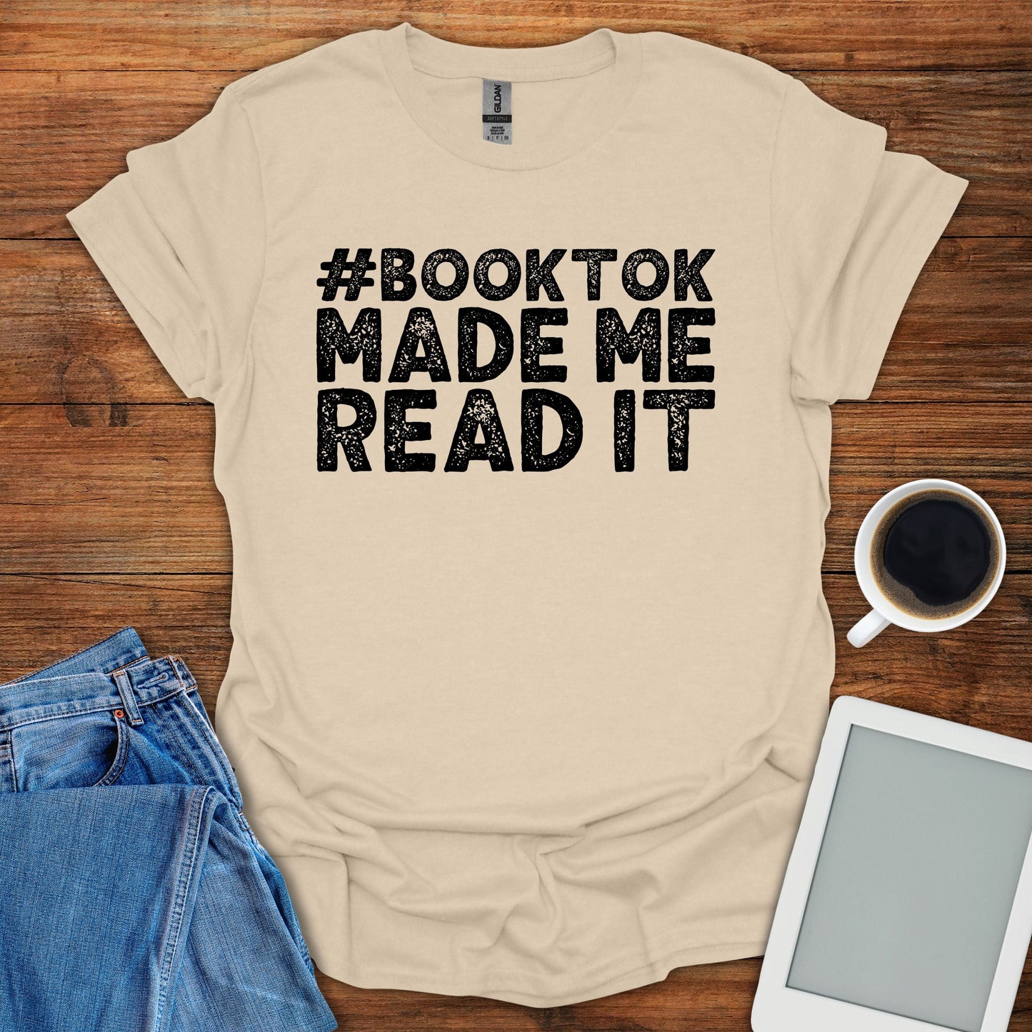 #booktok Made Me Read It Tee