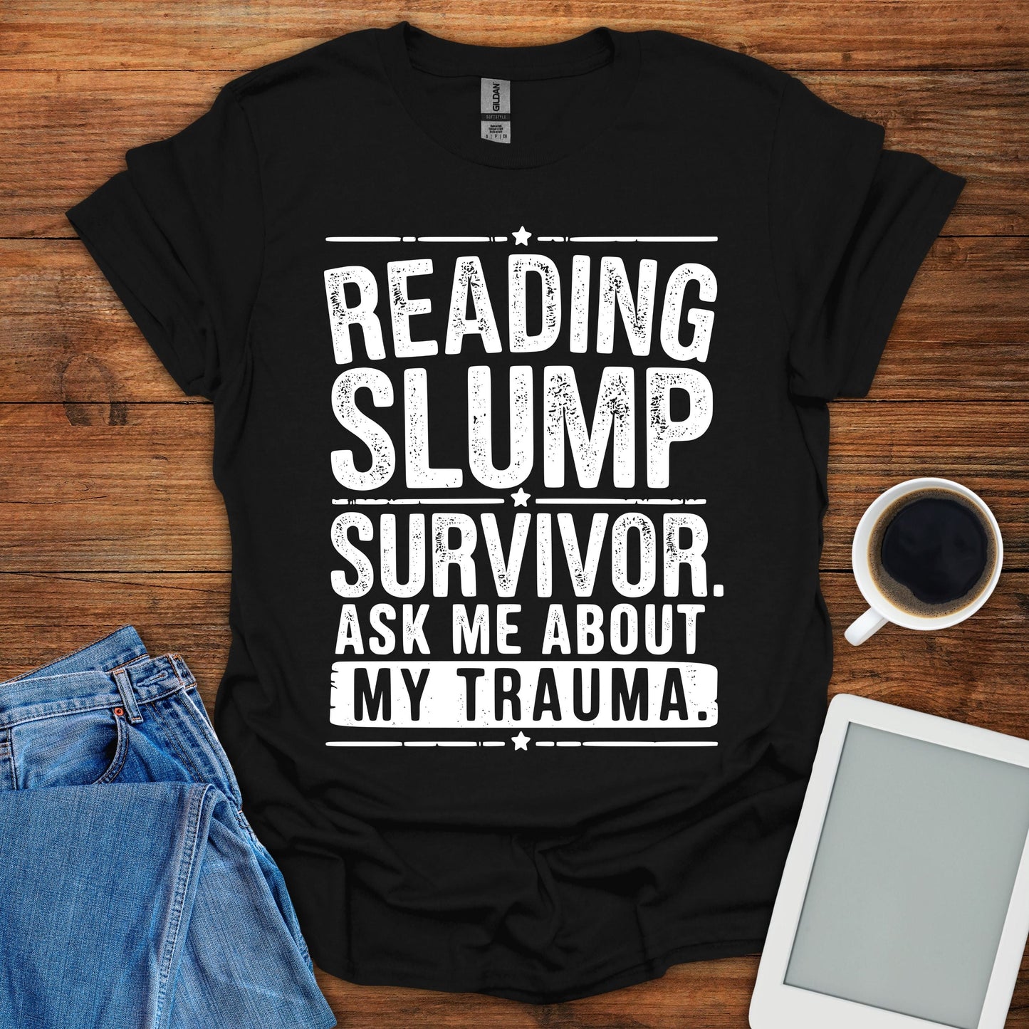 Reading Slump Survivor Tee