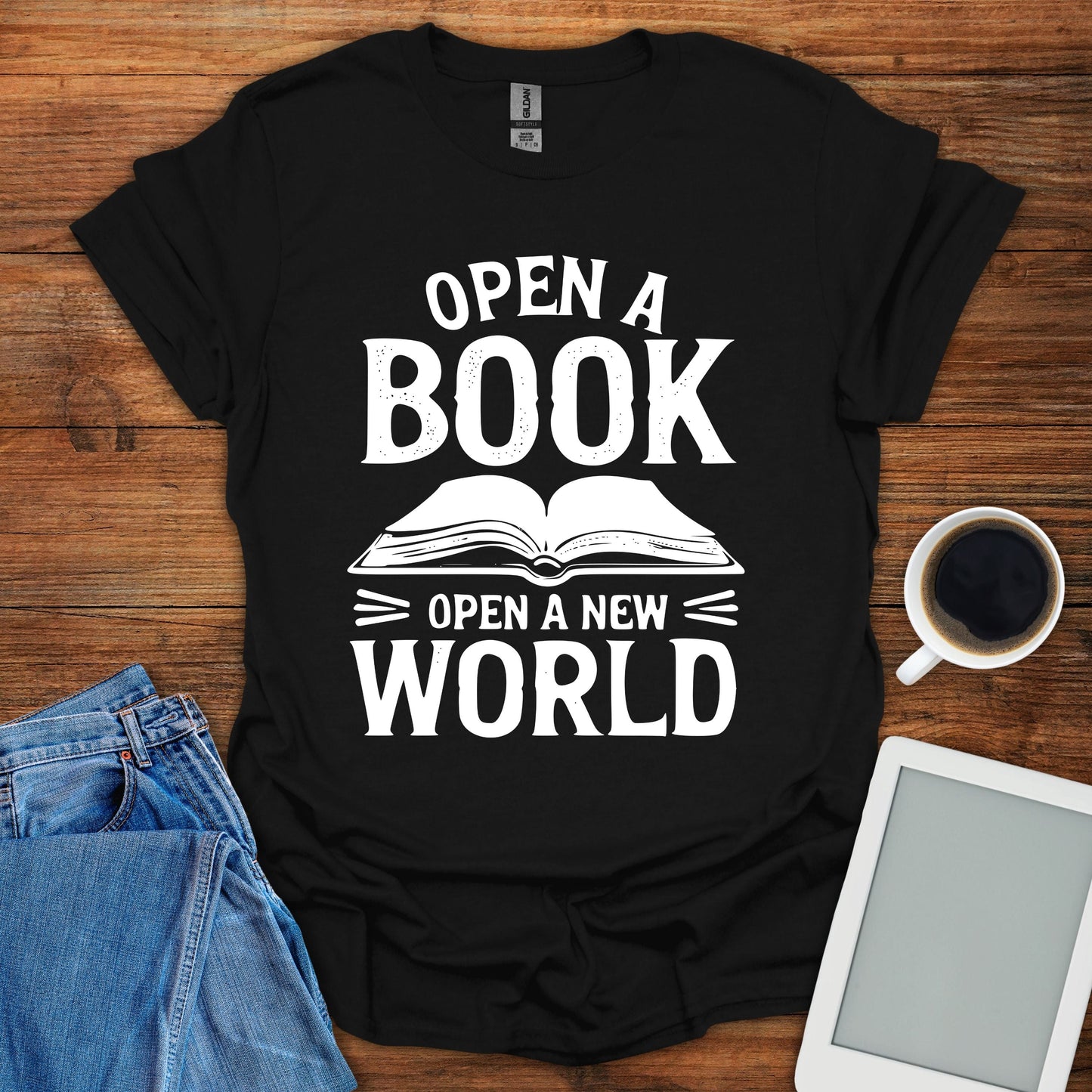 Open A Book, Open A New World Tee