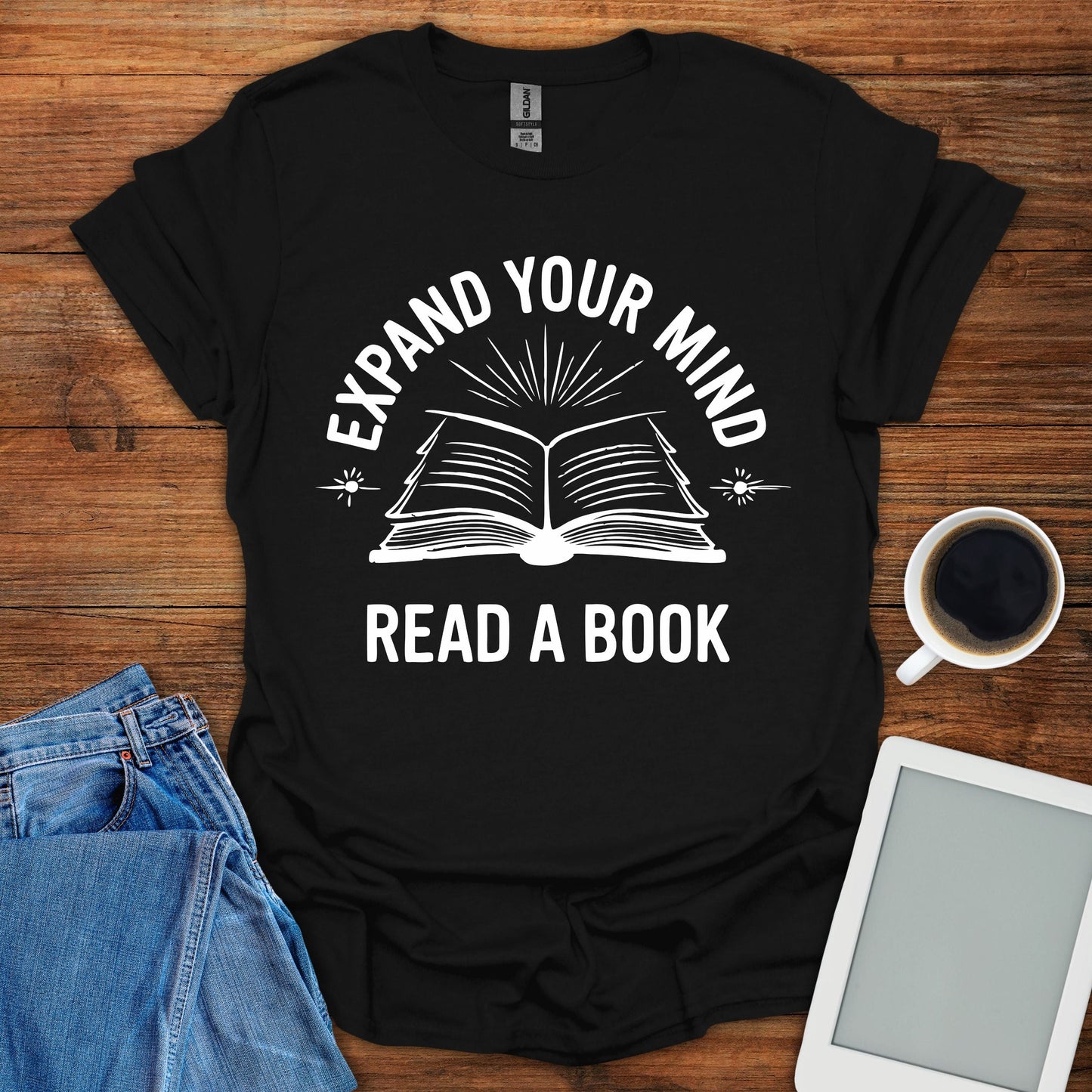 Expand Your Mind, Read A Book Tee