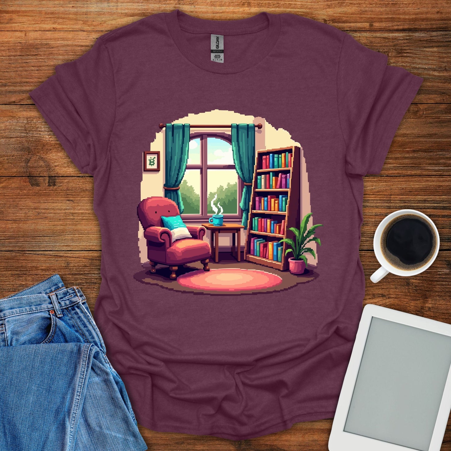 Cozy Pixel Corner Tee
