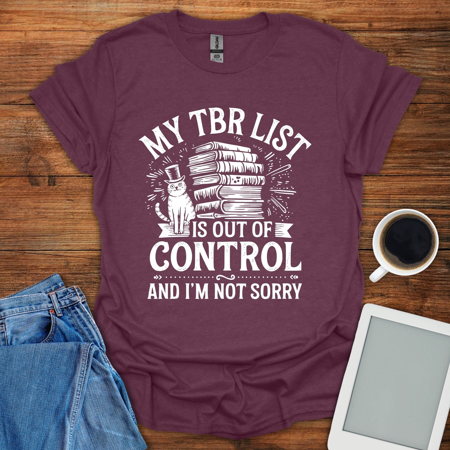 My TBR List Is Out Of Control Tee