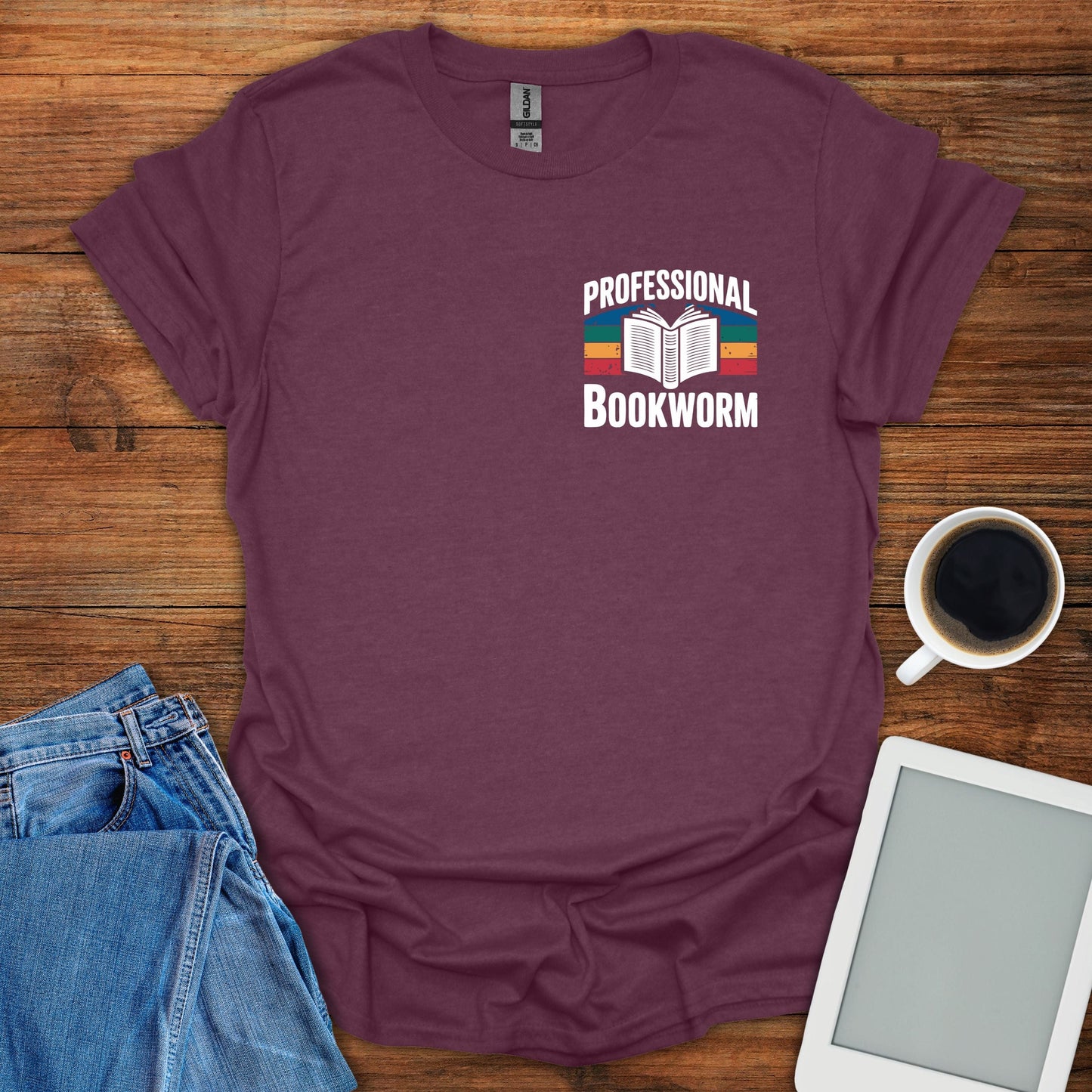 Professional Bookworm 2 Tee