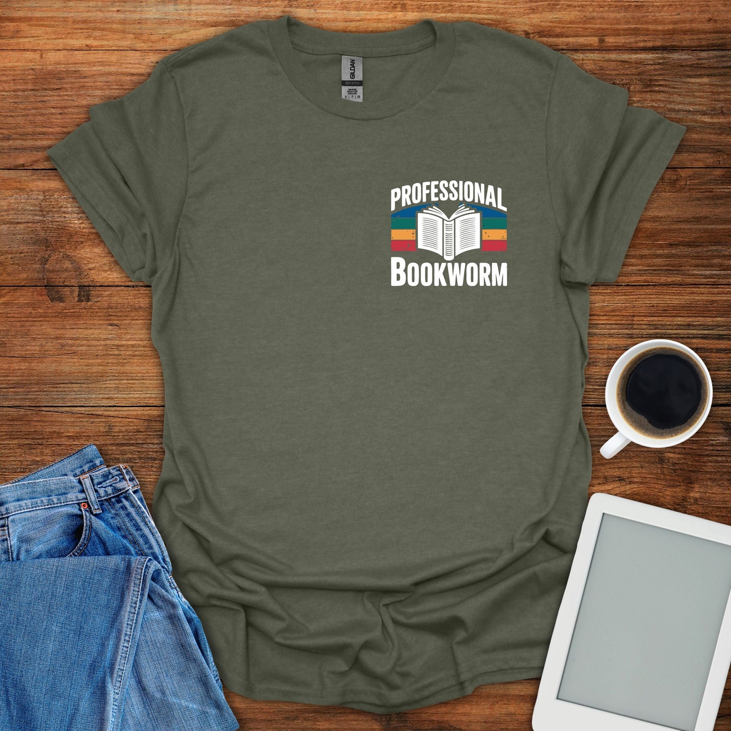 Professional Bookworm 2 Tee