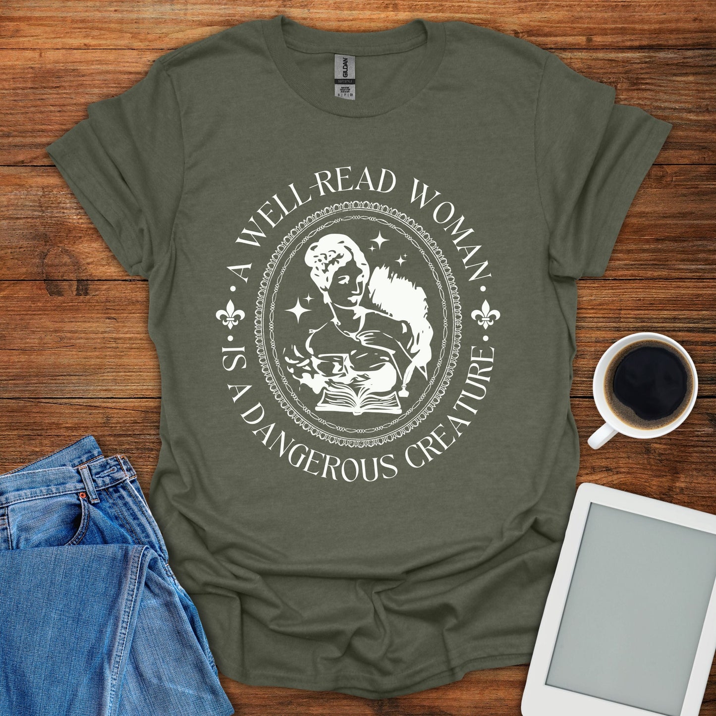 A Well-Read Woman Is A Dangerous Creature Tee
