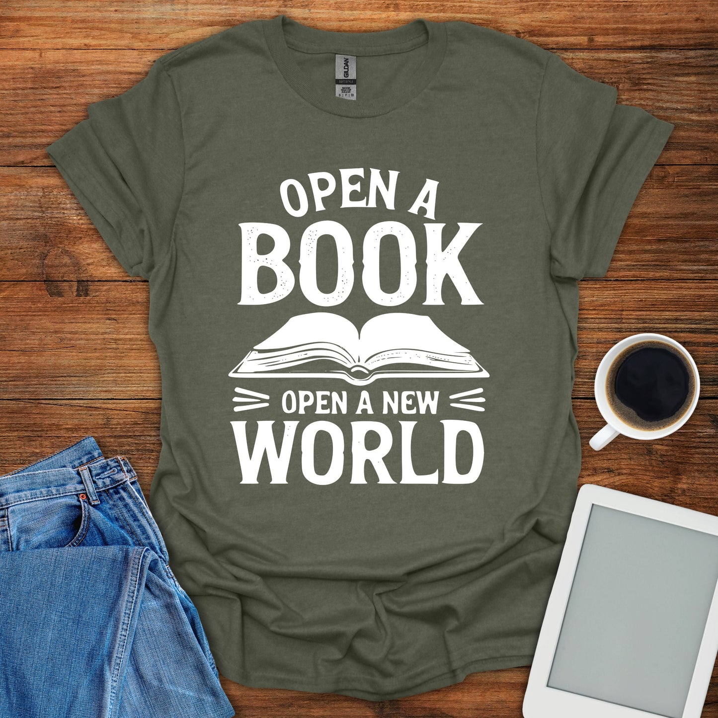 Open A Book, Open A New World Tee