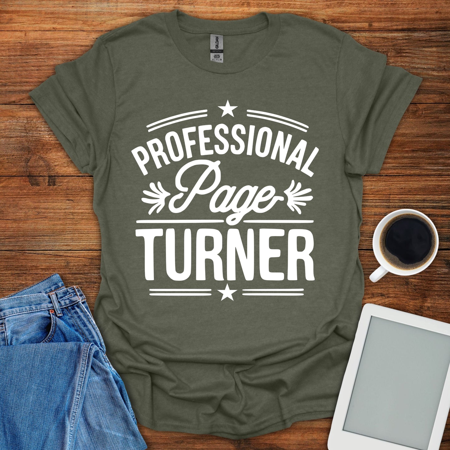 Professional Page Turner Tee