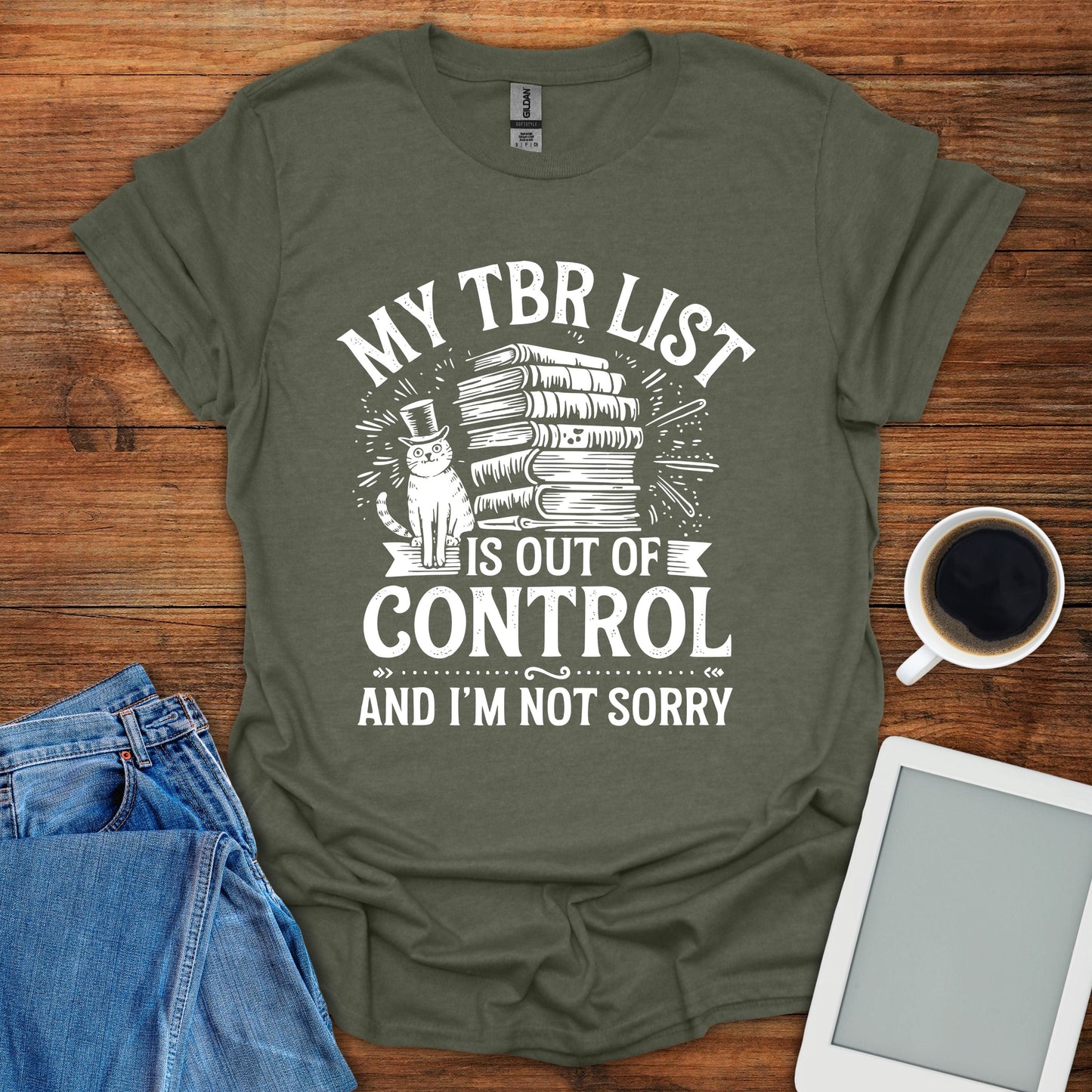 My TBR List Is Out Of Control Tee