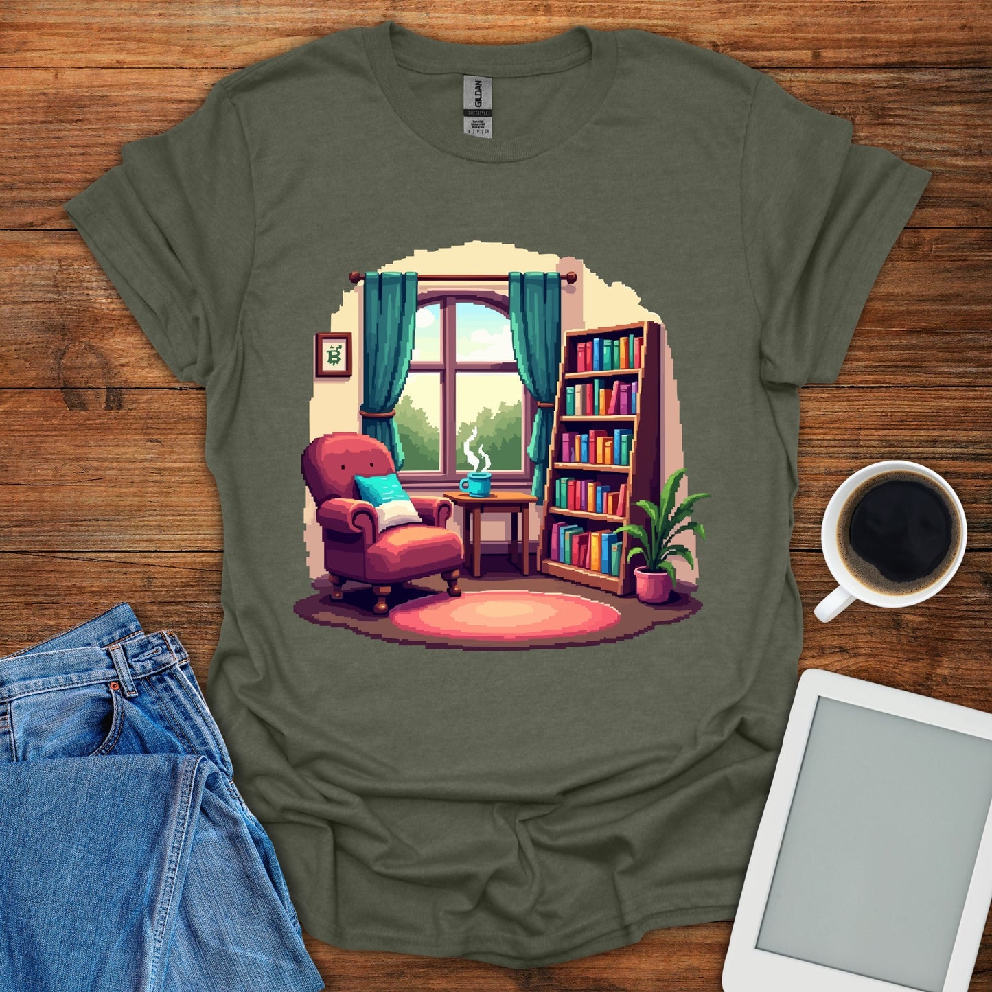 Cozy Pixel Corner Tee