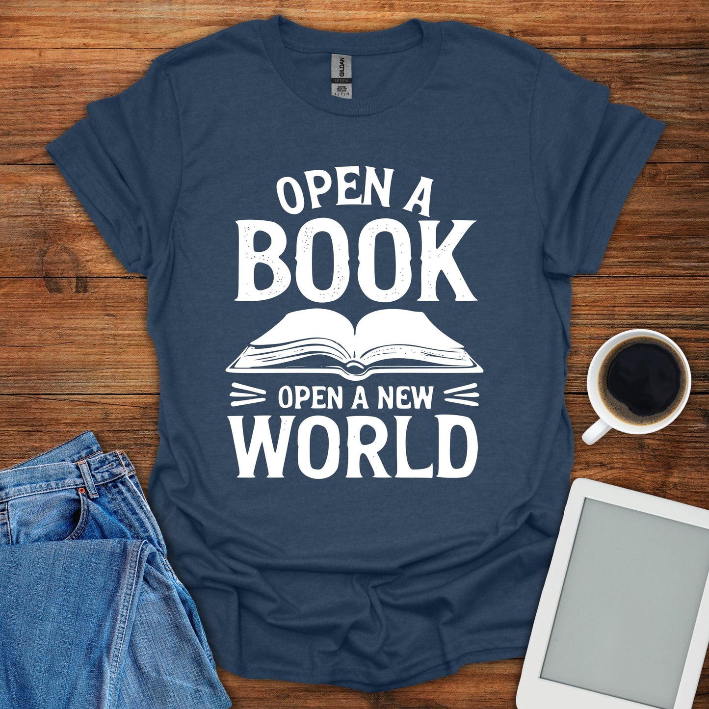 Open A Book, Open A New World Tee