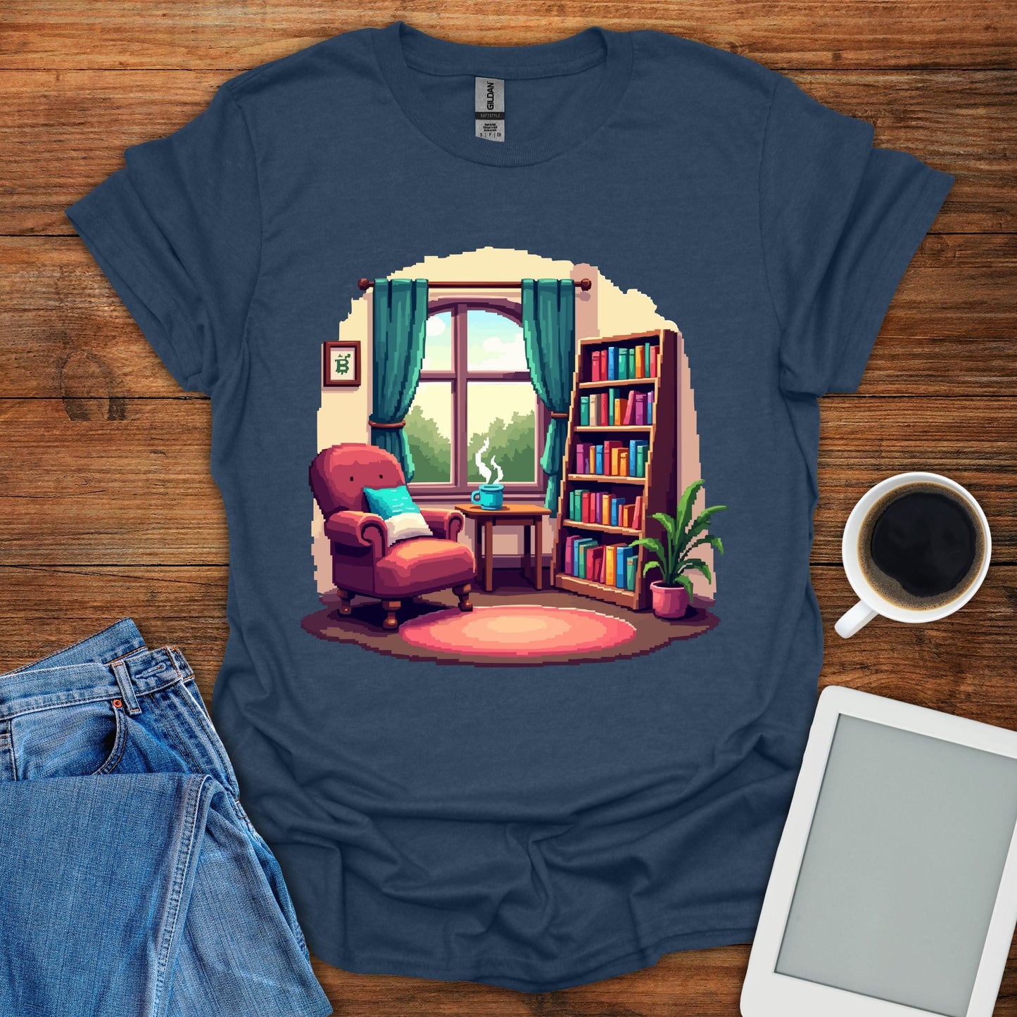 Cozy Pixel Corner Tee