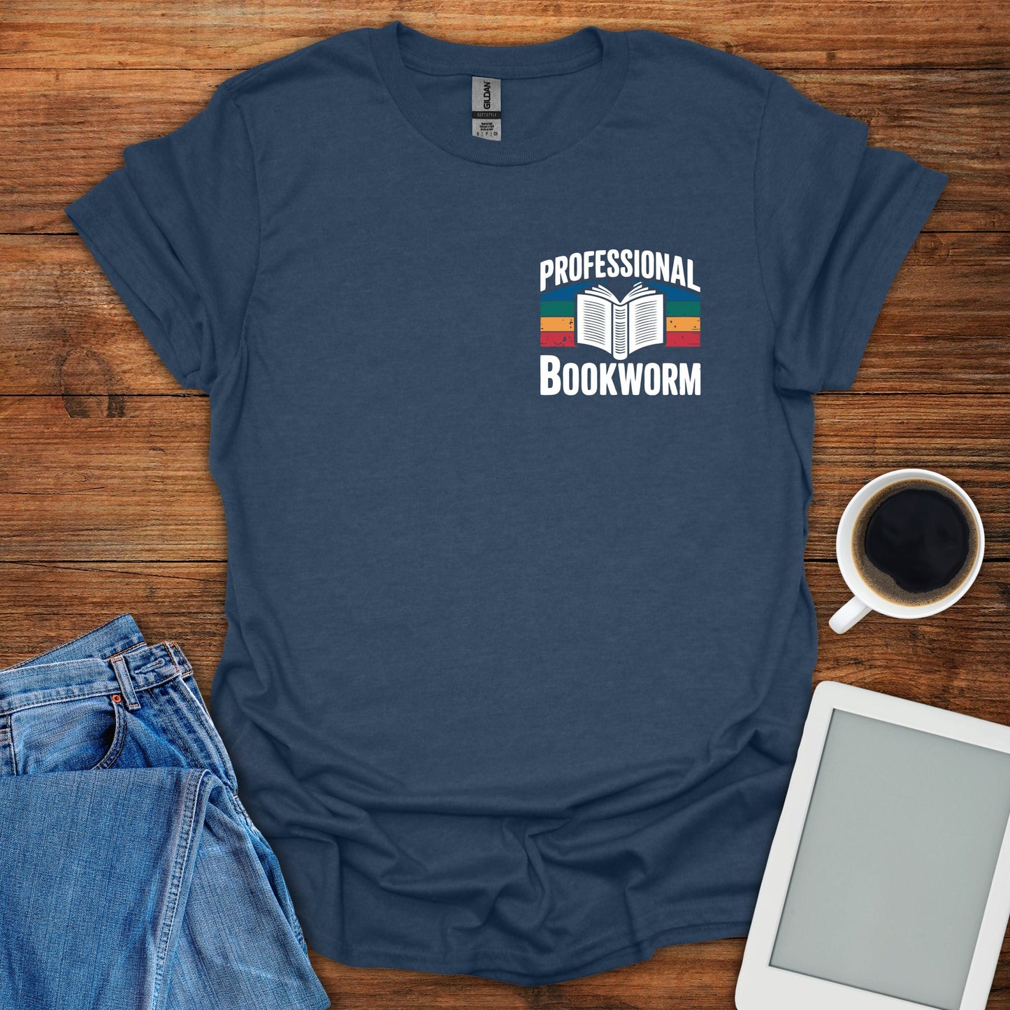 Professional Bookworm 2 Tee