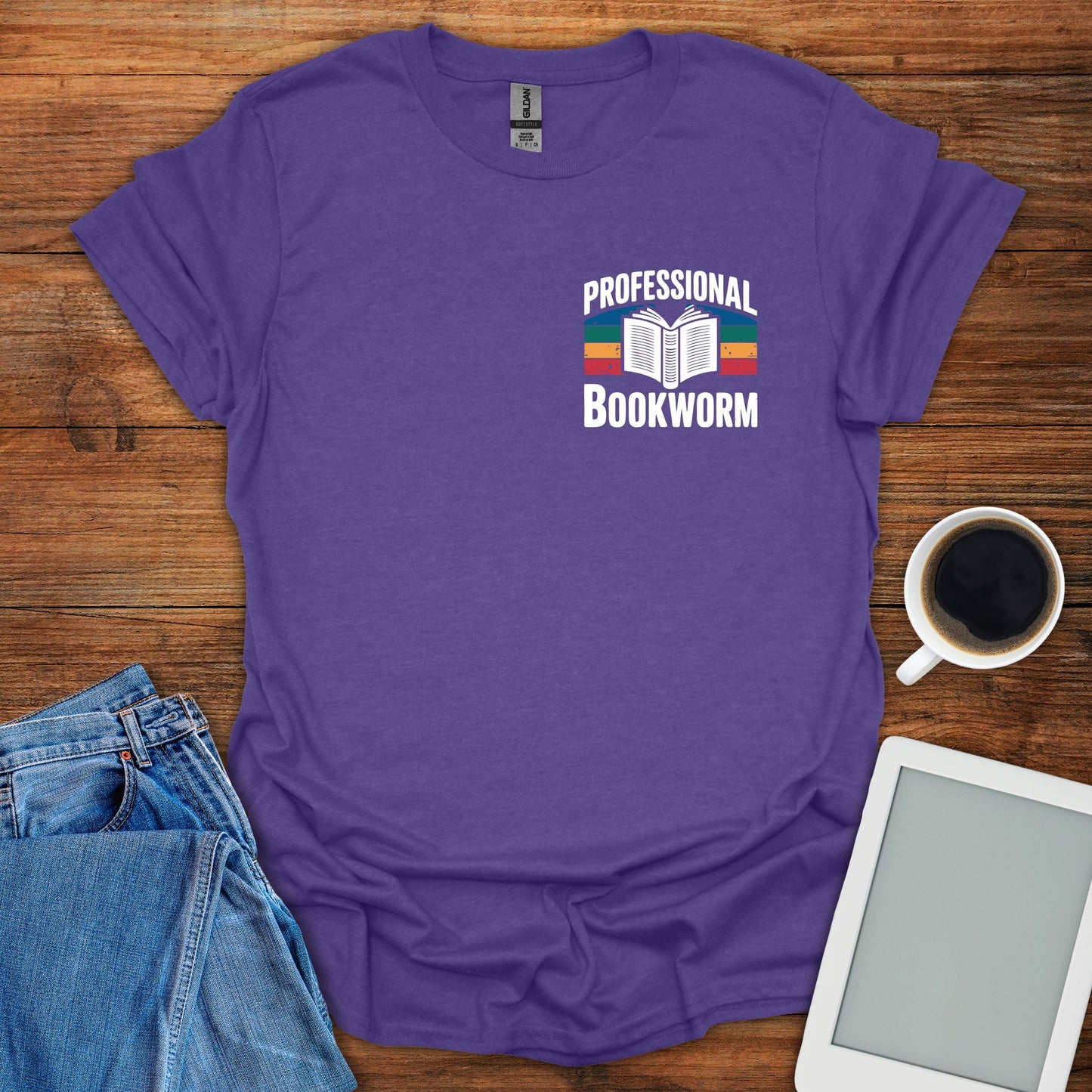 Professional Bookworm 2 Tee