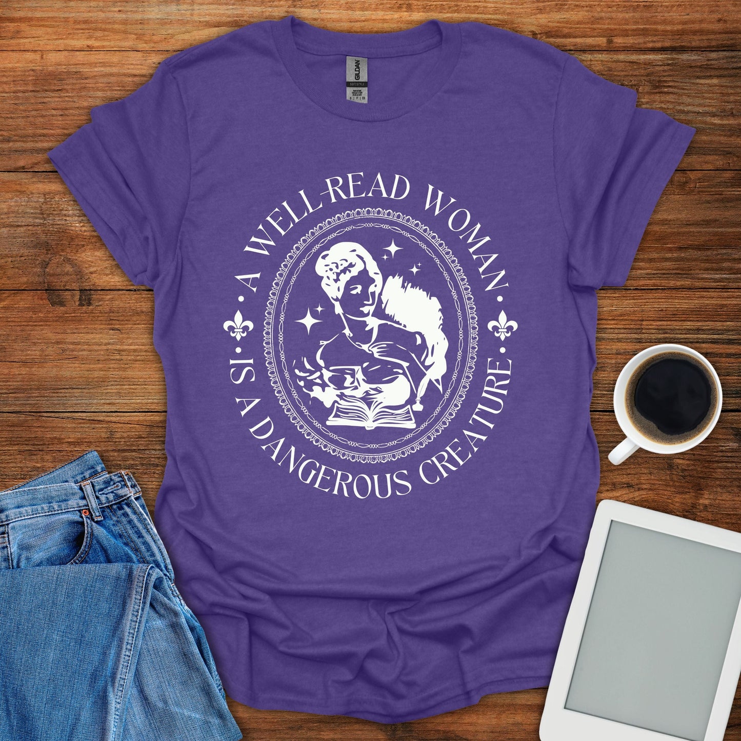 A Well-Read Woman Is A Dangerous Creature Tee