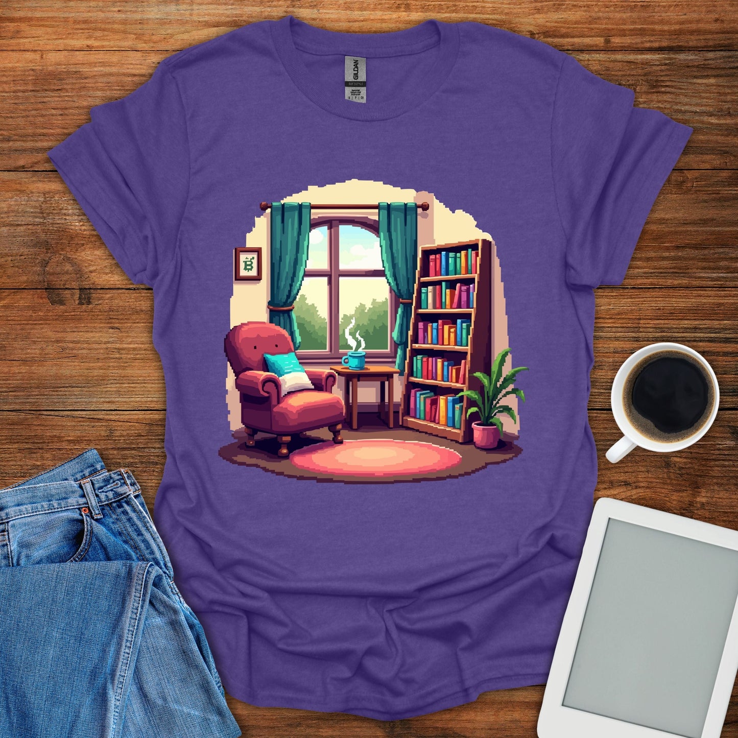 Cozy Pixel Corner Tee