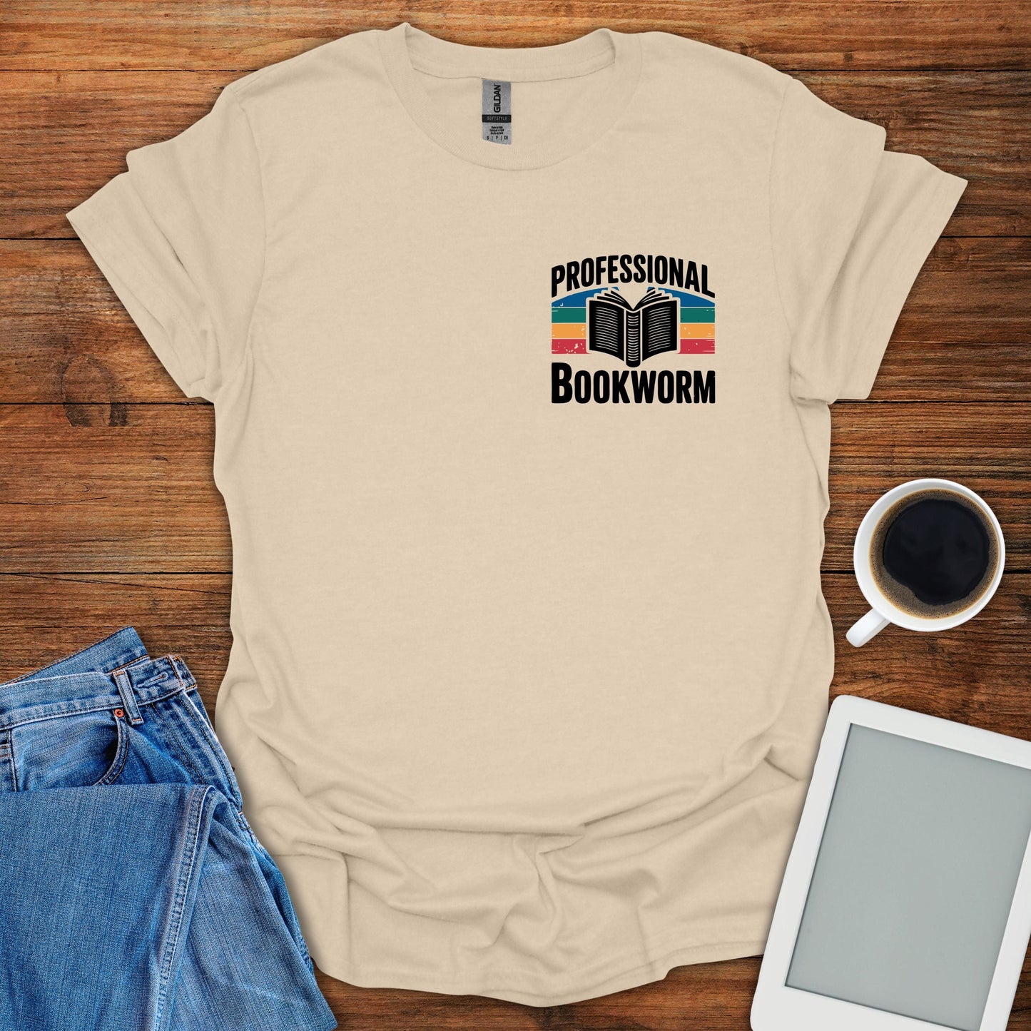 Professional Bookworm 2 Tee