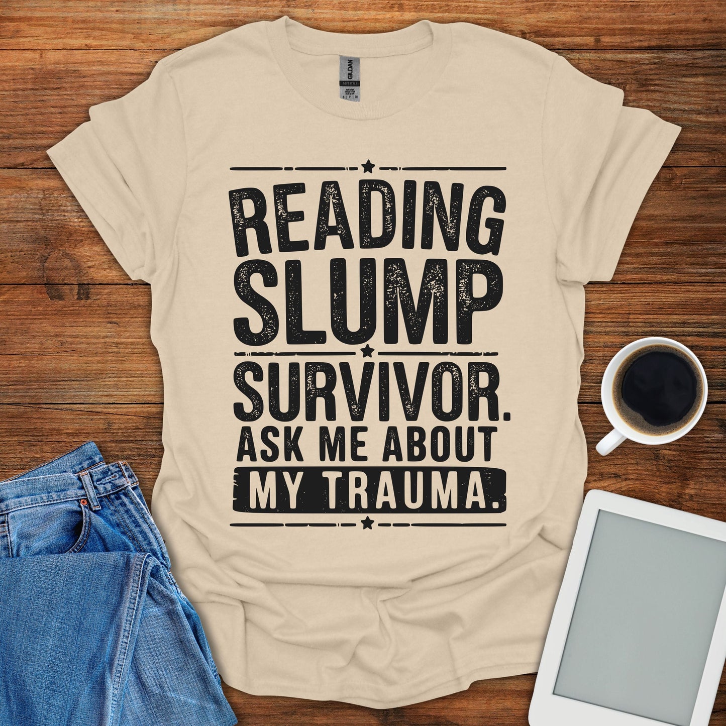 Reading Slump Survivor Tee