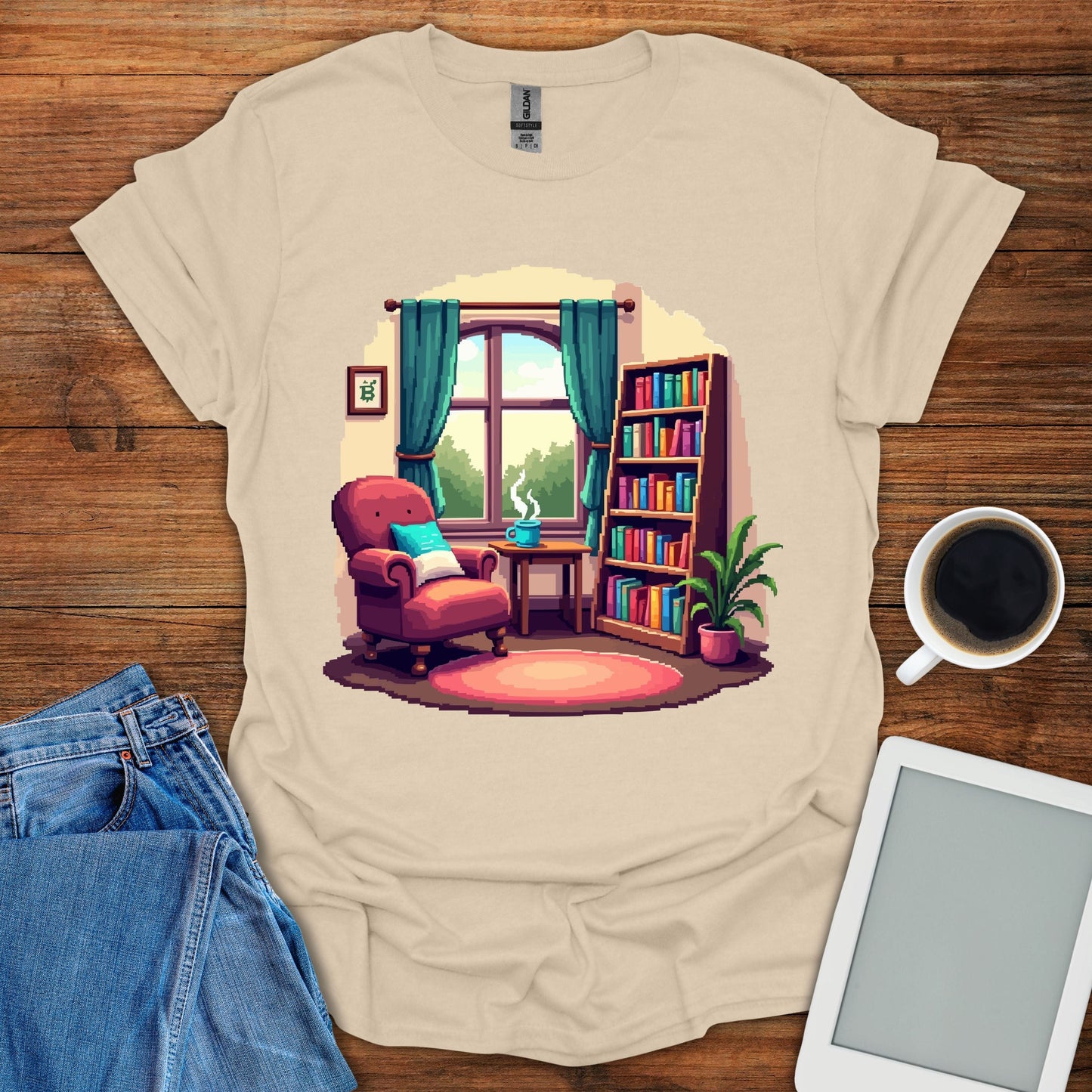 Cozy Pixel Corner Tee