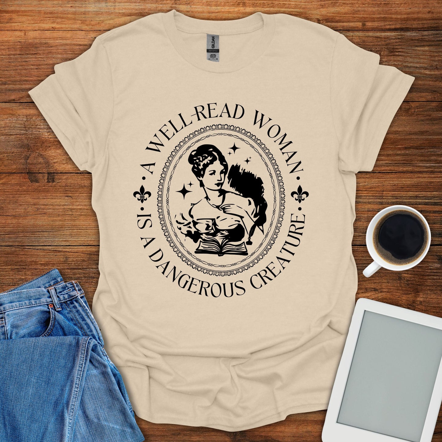 A Well-Read Woman Is A Dangerous Creature Tee