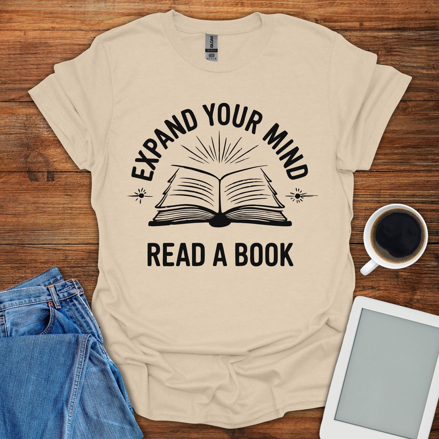 Expand Your Mind, Read A Book Tee