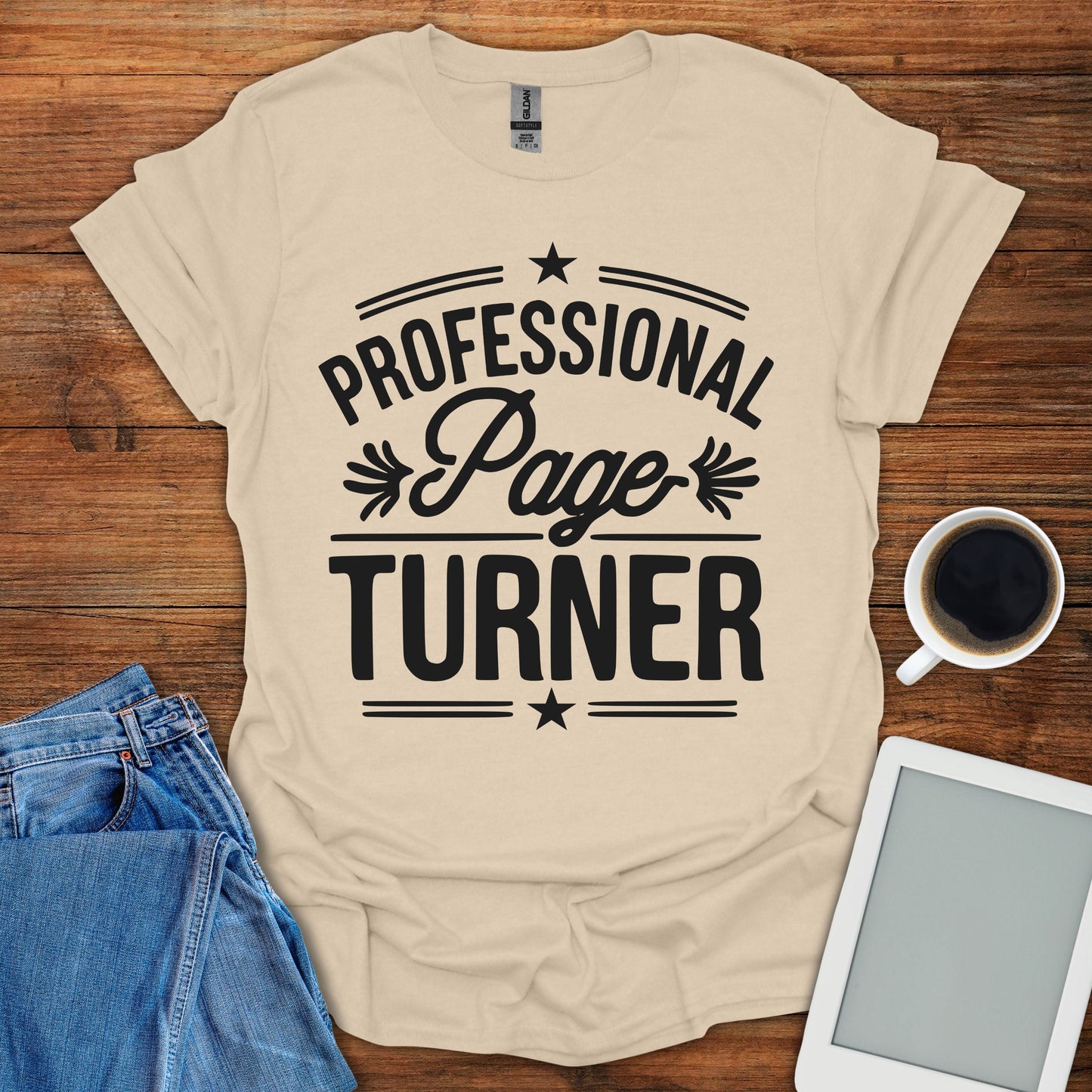 Professional Page Turner Tee