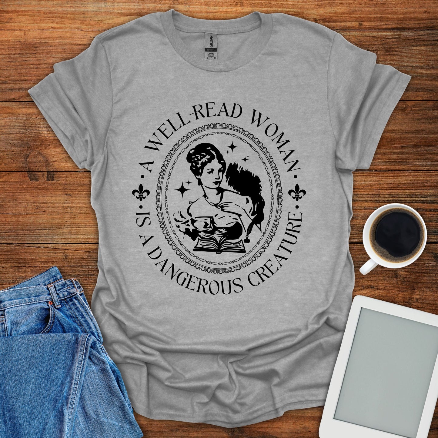 A Well-Read Woman Is A Dangerous Creature Tee
