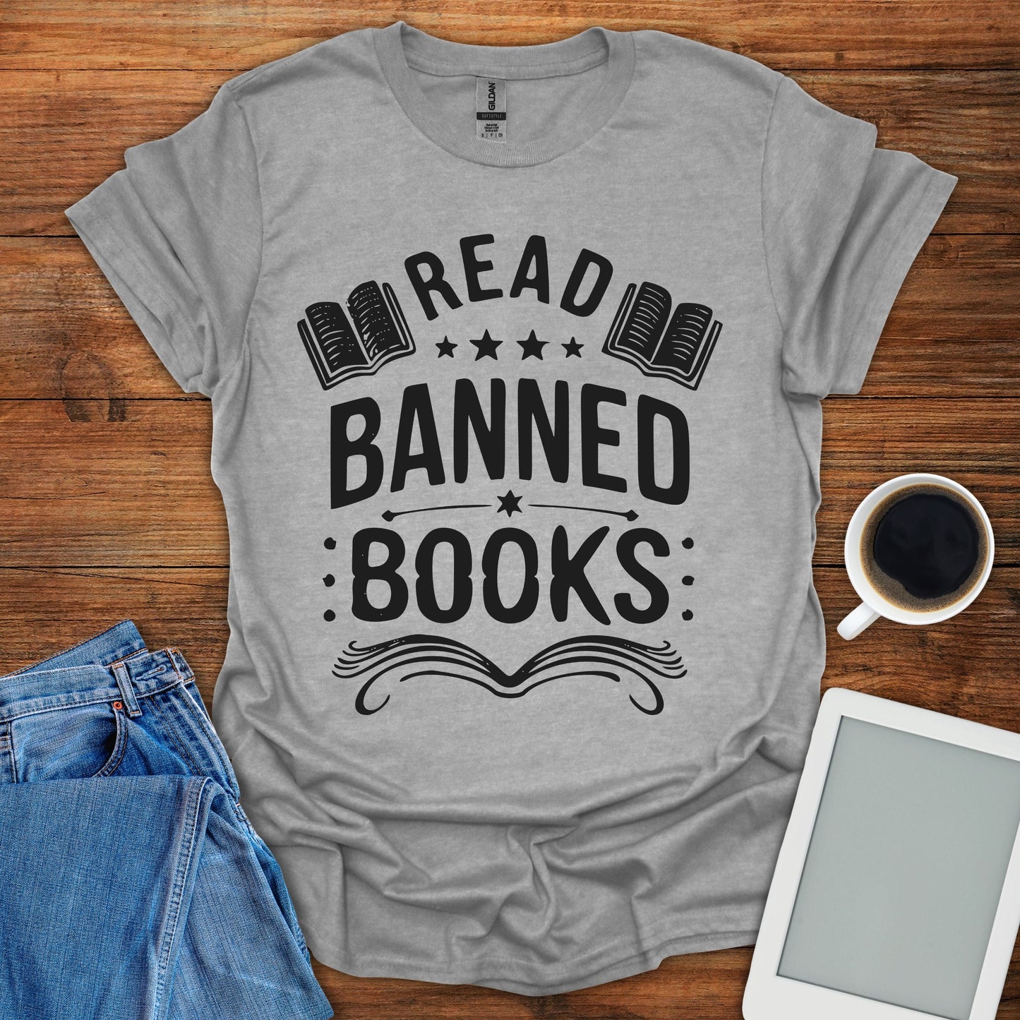 Read Banned Books Tee