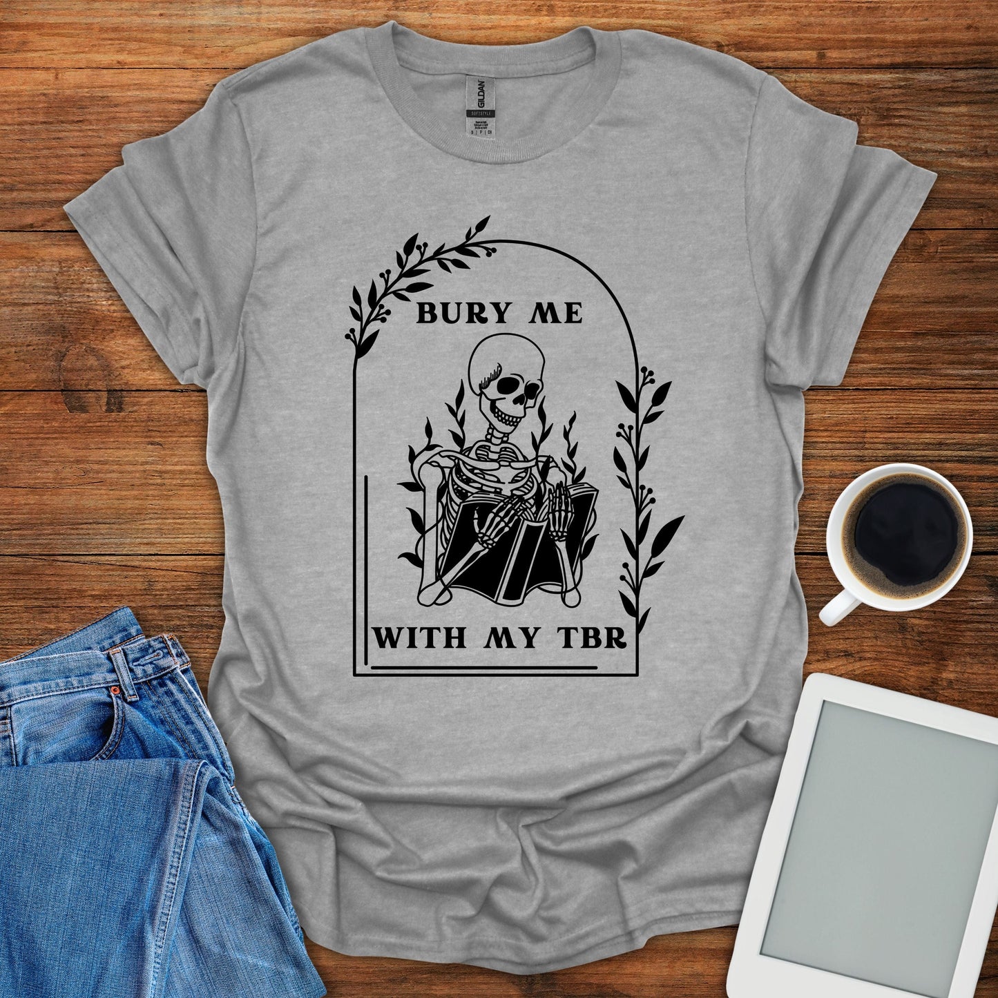 Bury Me With My TBR Tee
