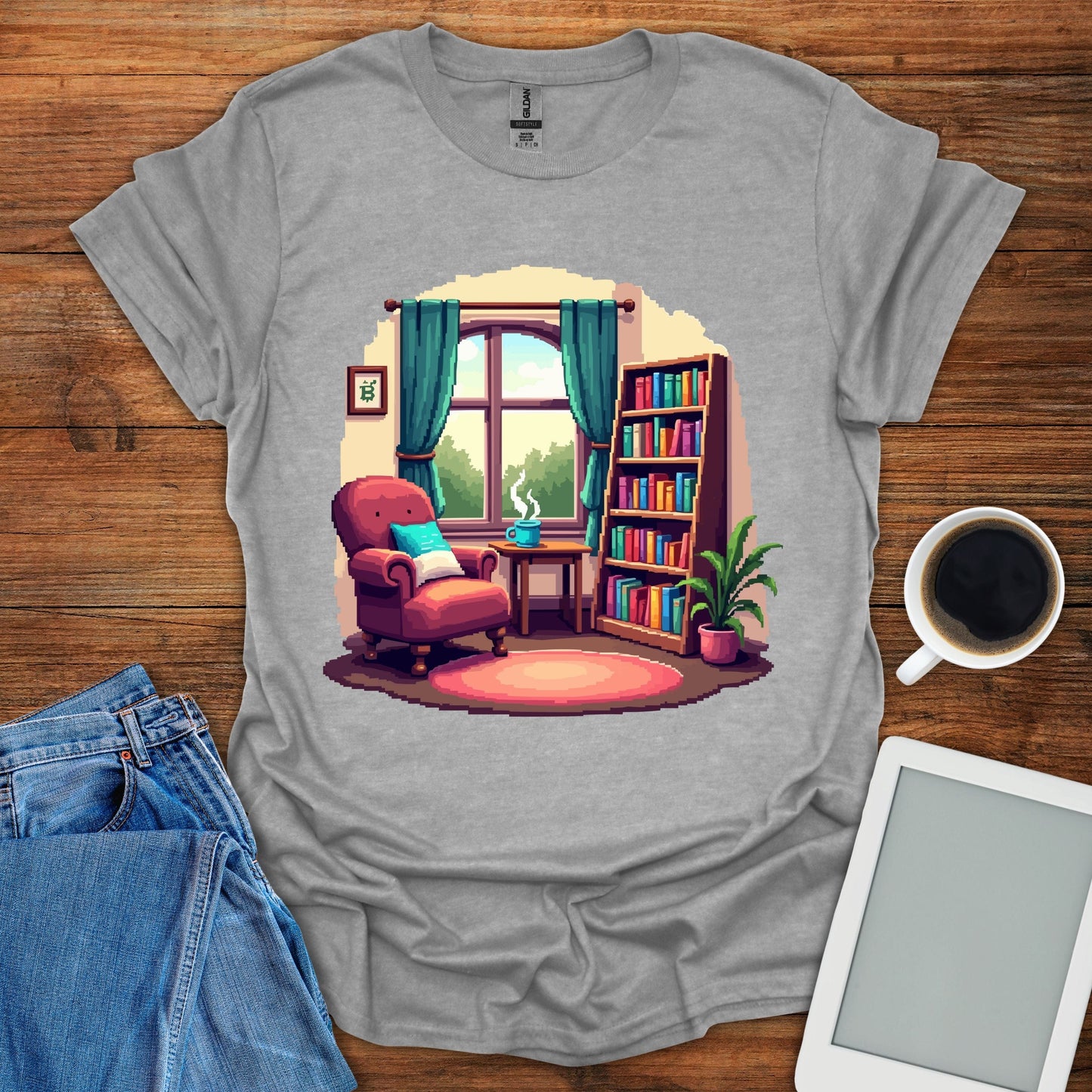Cozy Pixel Corner Tee