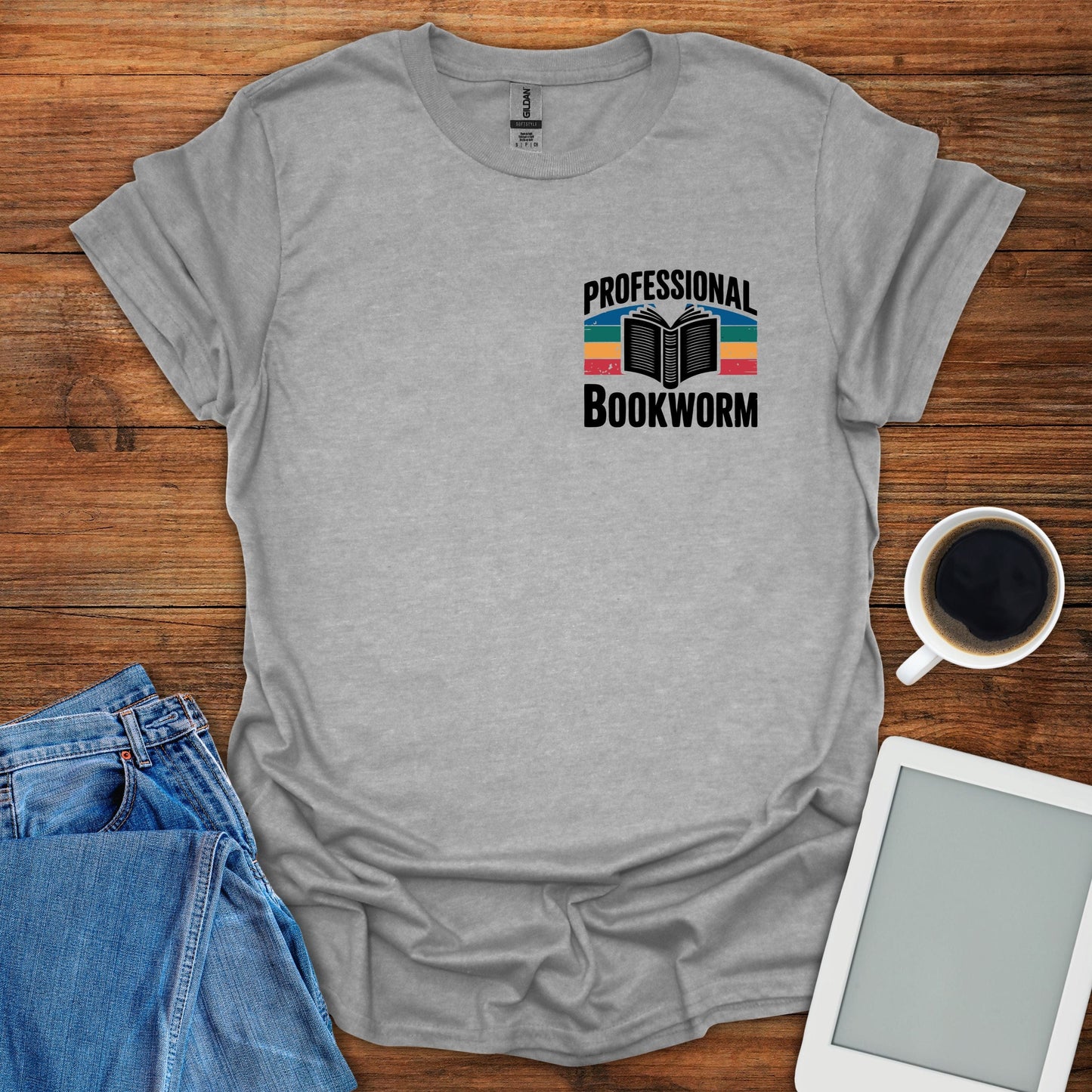 Professional Bookworm 2 Tee