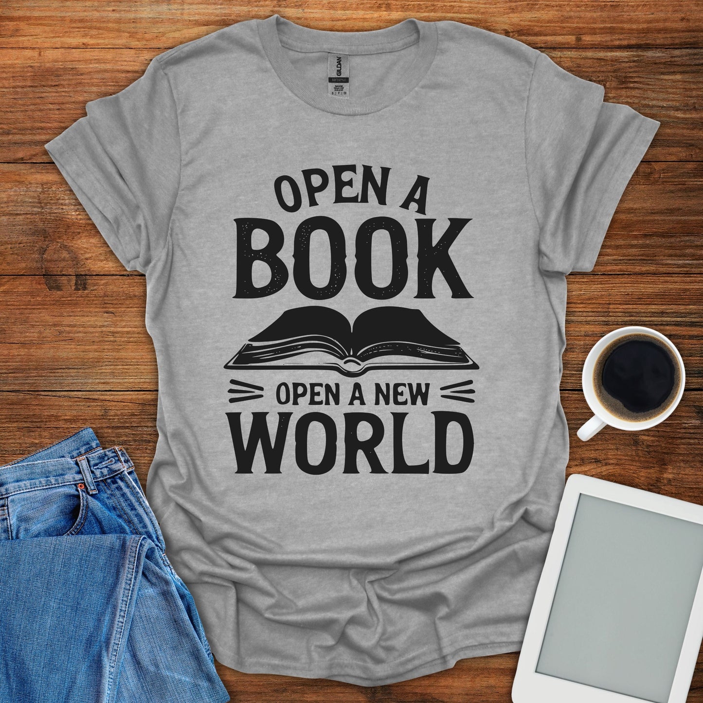 Open A Book, Open A New World Tee