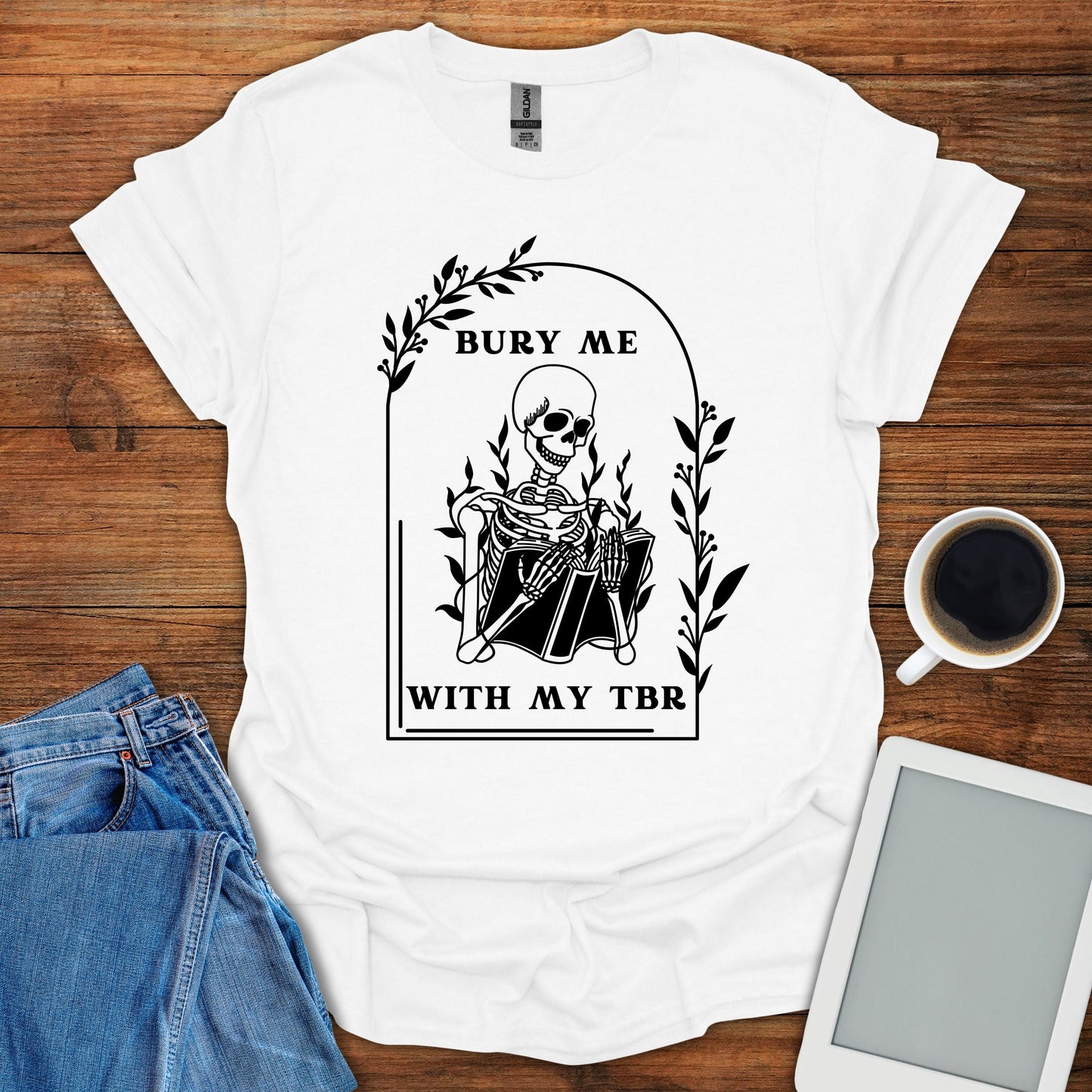 Bury Me With My TBR Tee