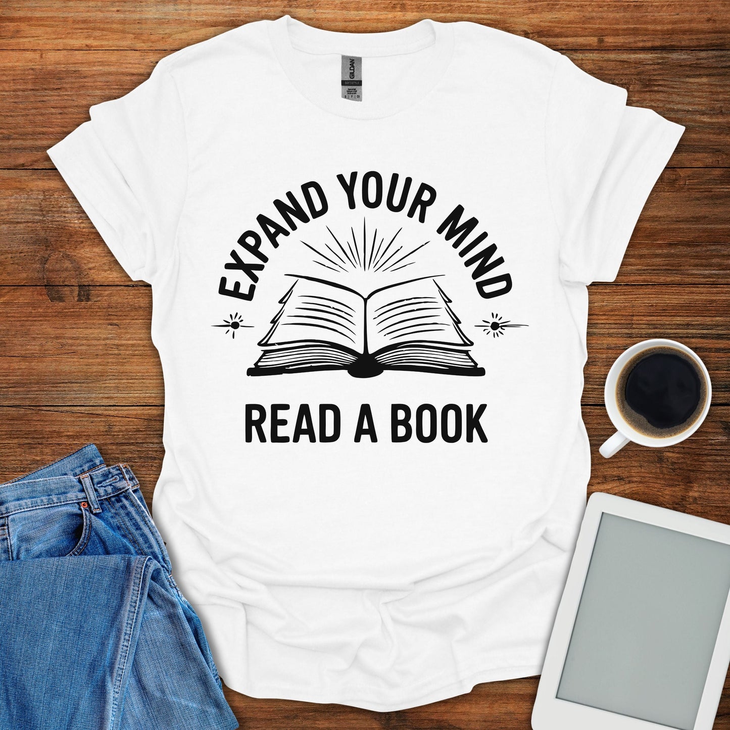 Expand Your Mind, Read A Book Tee