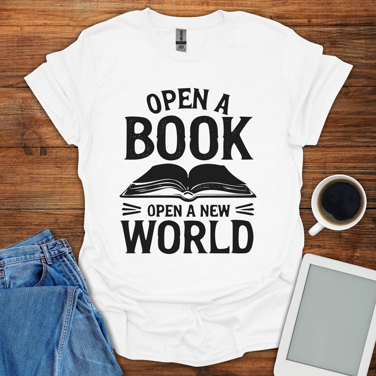 Open A Book, Open A New World Tee