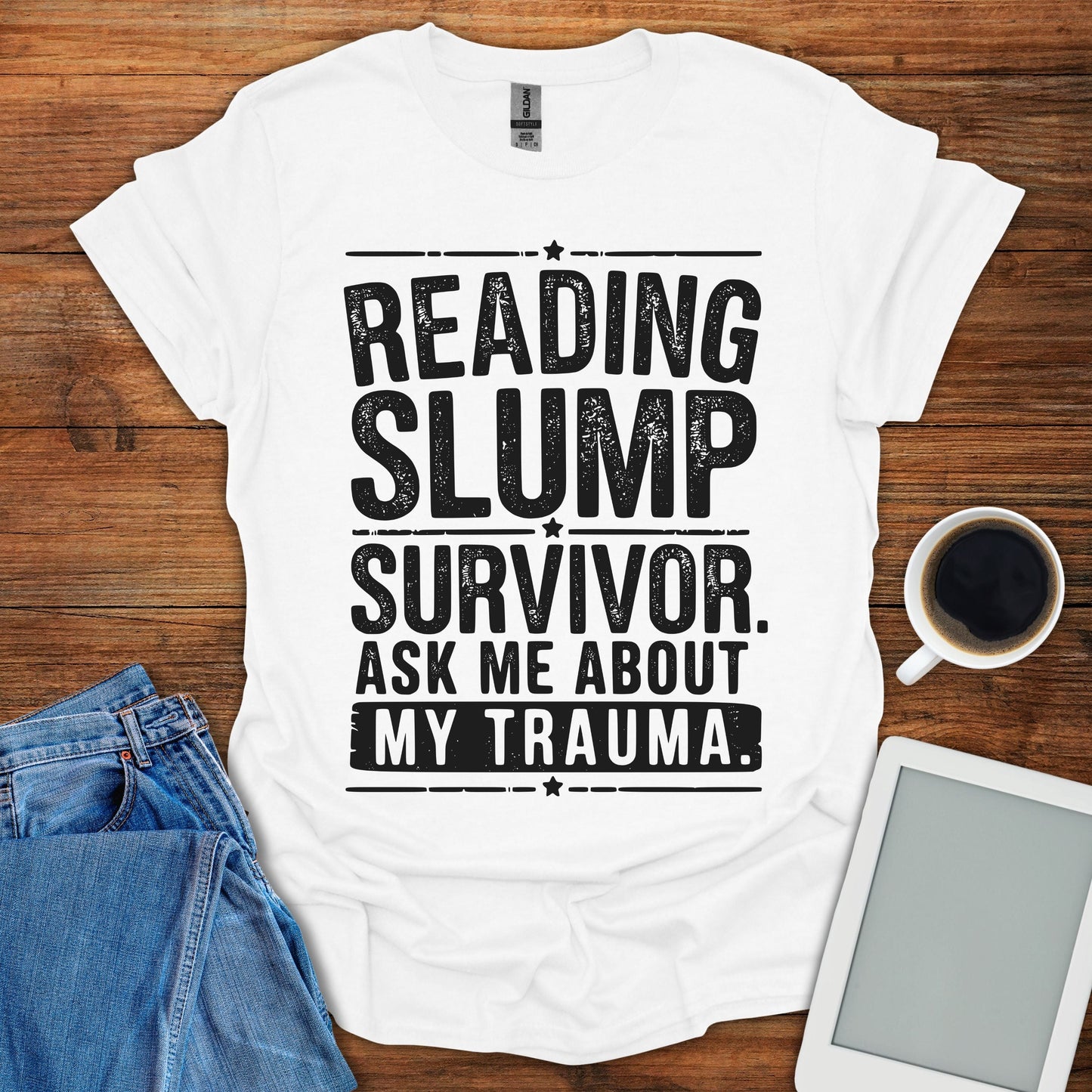 Reading Slump Survivor Tee