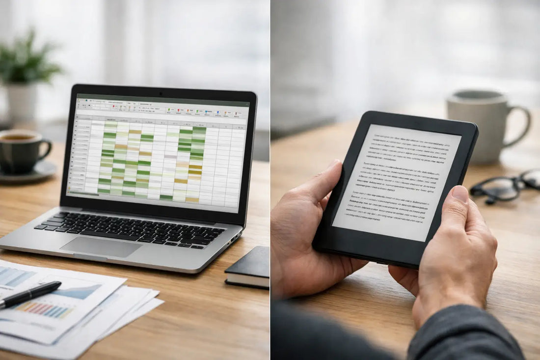Spreadsheet Versus Reading App: Which Wins?