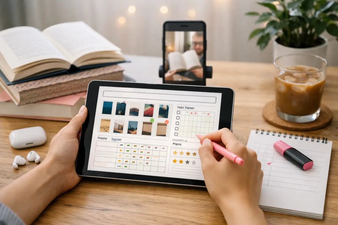 BookTok Reading Tracker Template That Calls You Out