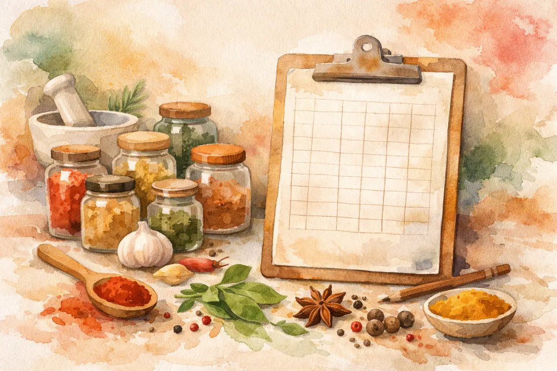 Why You Need a Spice Tracker Sheet