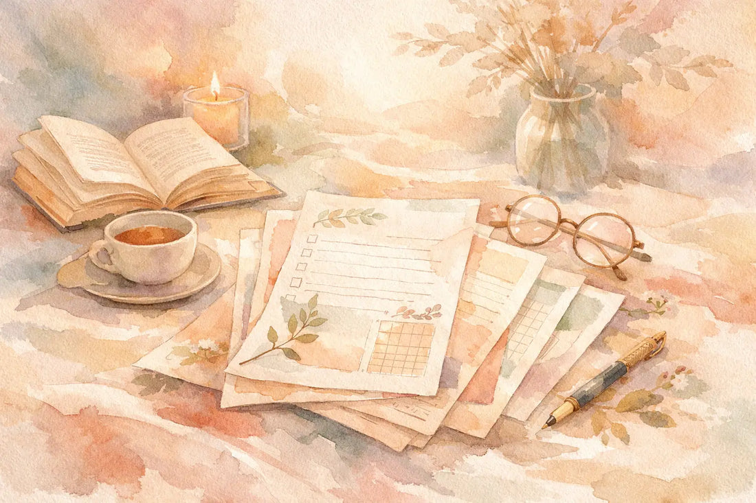 Aesthetic Reading Sheets That Actually Help