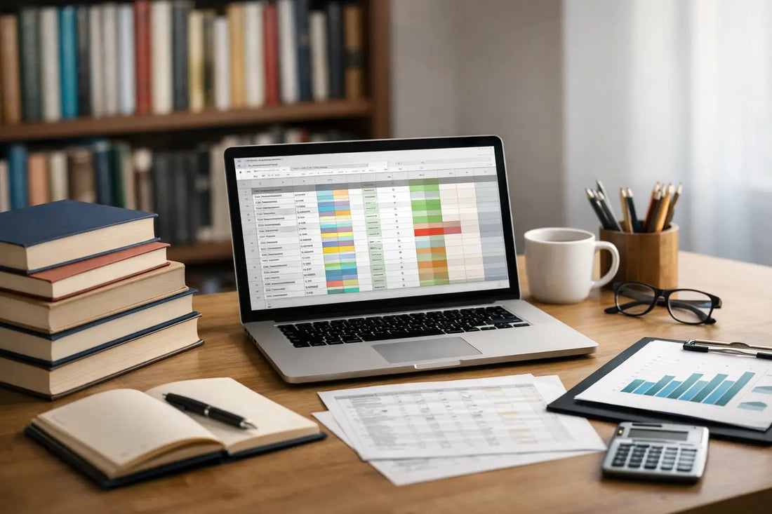 Book Collection Organization Spreadsheet Tips