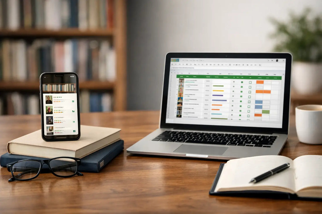 Goodreads vs Spreadsheet Reading Log: Which Wins?