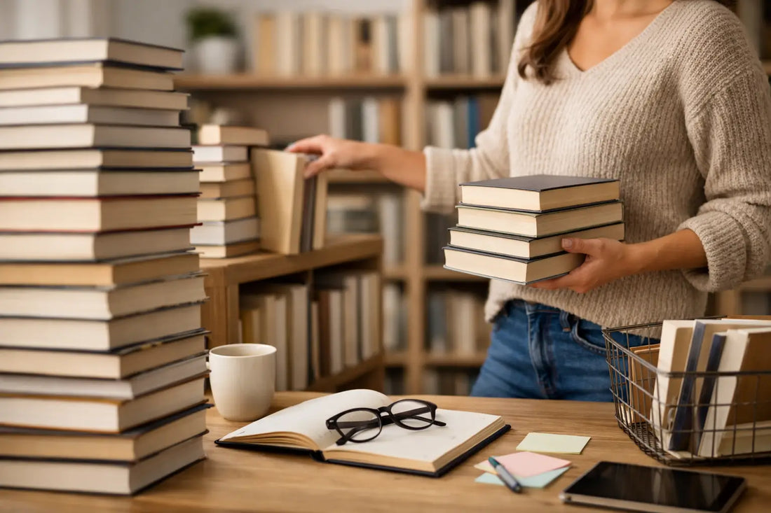 How to Organize a Massive TBR Without Crying