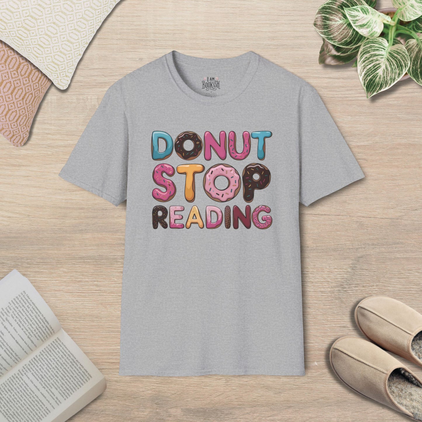 Donut Stop Reading T-Shirt