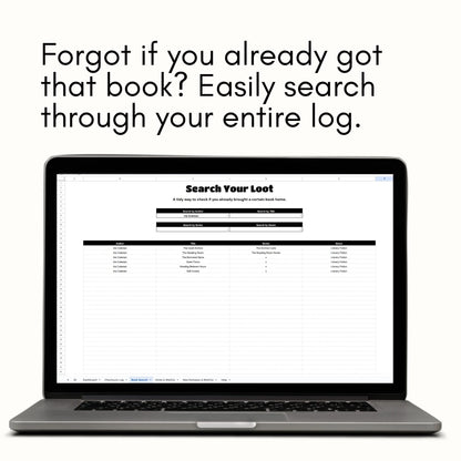 Library Loot Tracker