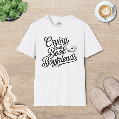 Crying Over Book Boyfriends T-Shirt